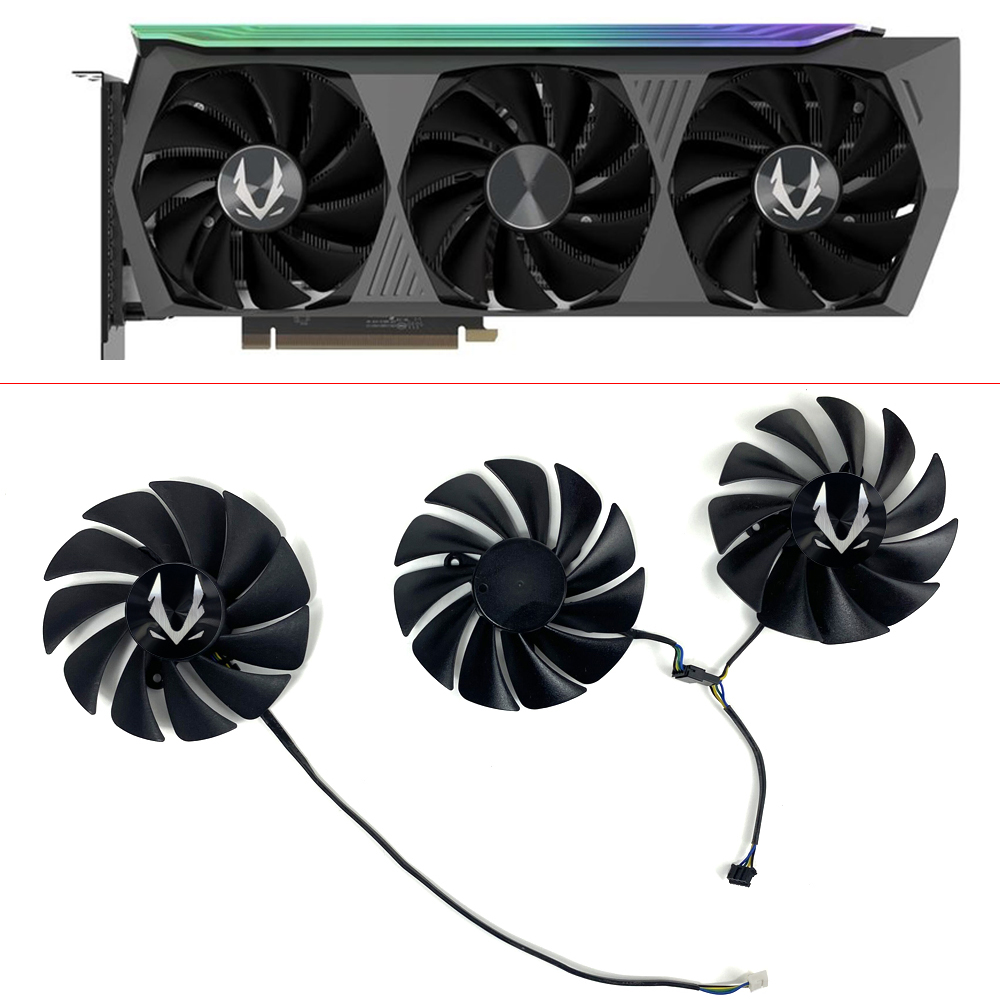 Rtx 3080 Ti 12Gb - NOWY WENTYLATOR GPU 89MM 4PIN GA92S2U