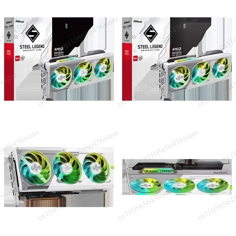 Triple Fan Gaming Graphics Card 16Gb - Karta graficzna Radeon RX 9070 XT