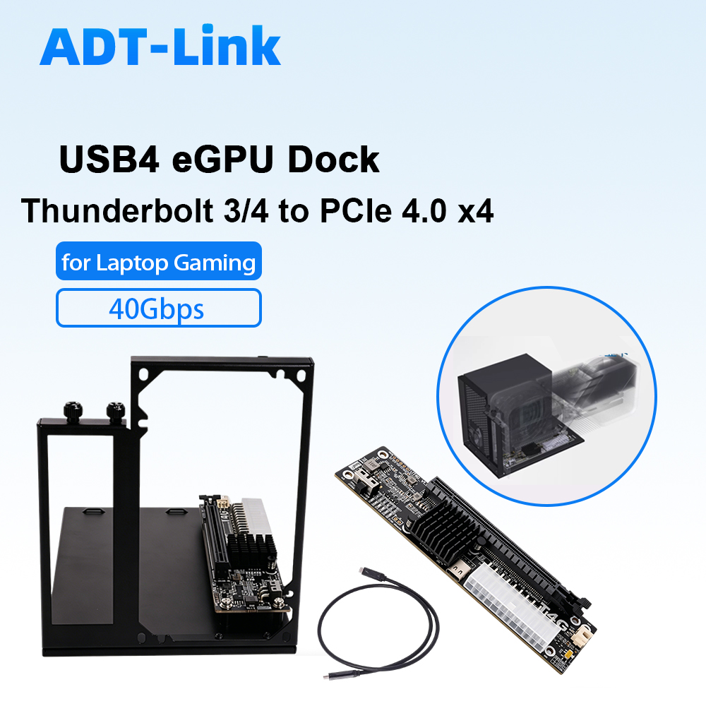 ADT-Link USB4 eGPU Dock Thunde – Thunderbolt 4 External Gpu Enclosure recenzja i cena