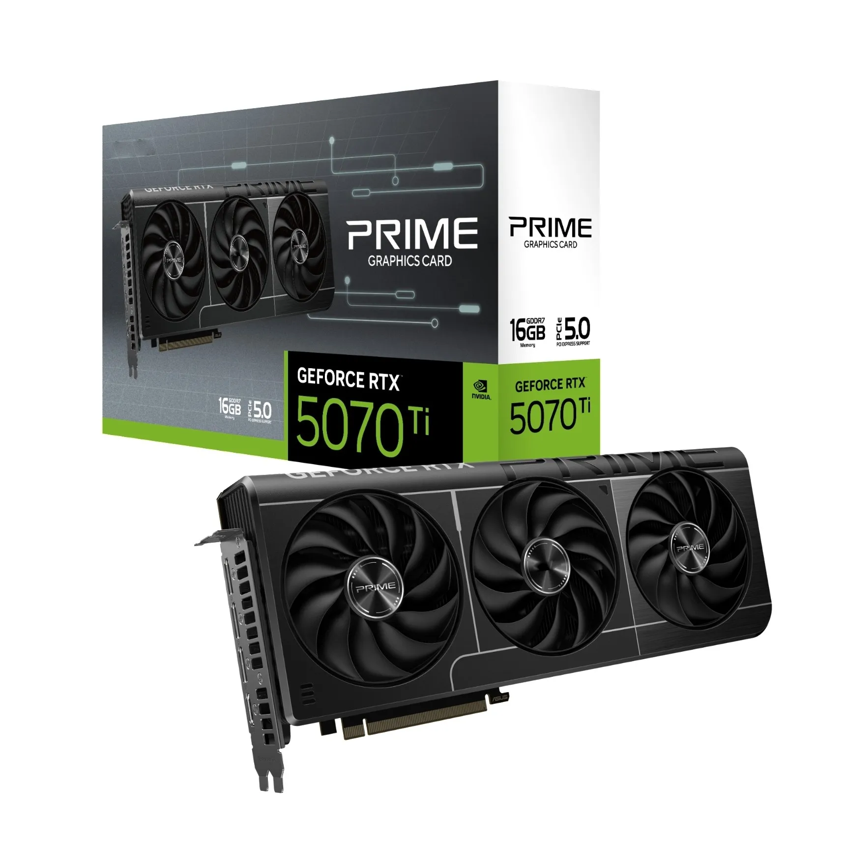 Nowa karta graficzna PRIME GeF – Triple Fan Gaming Graphics Card 16Gb recenzja i cena