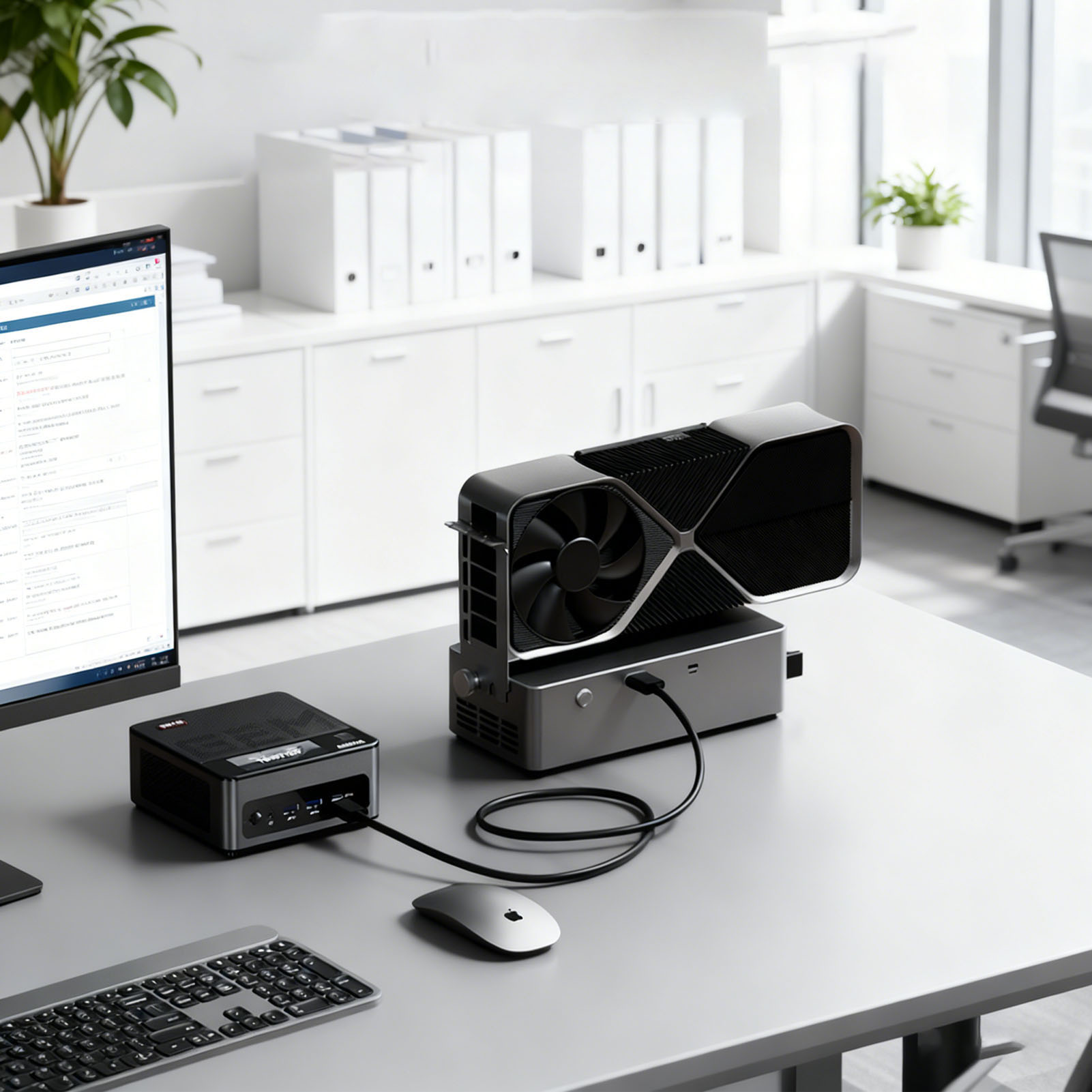 Stacja dokująca EGPU z zasilac – Oculink Egpu Dock Graphics Card recenzja i cena