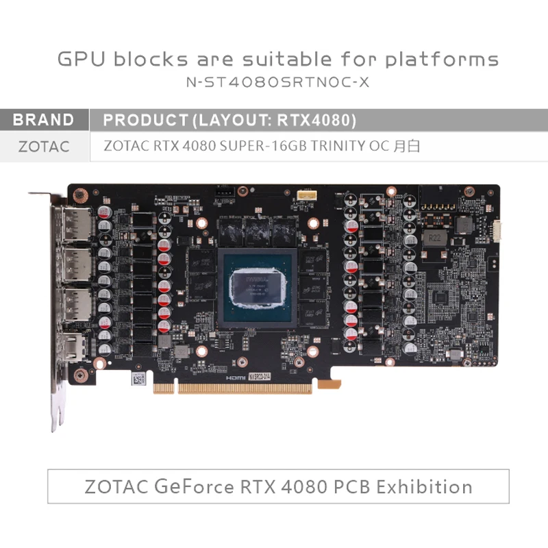 Blok chłodzący GPU Bykski do k – Rtx 4080 Super 16Gb recenzja i cena